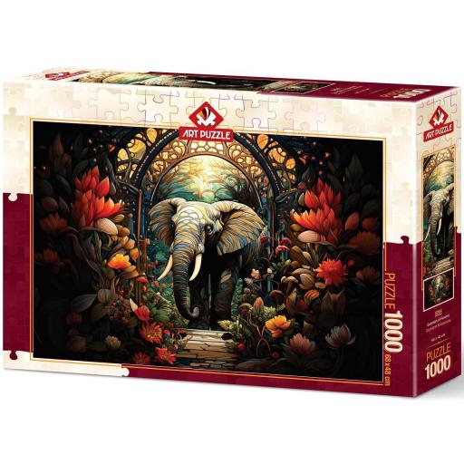 Puzzle de Animales 1000 Piezas Art Puzzle 5254 EL GUARDIAN DE LAS FLORES [1]