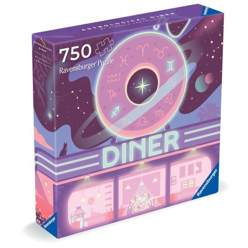Puzzle Cuadrado 750 Piezas Ravensburger 12001000 CENA ASTROLOGICA , Colección Art & Soul [1]