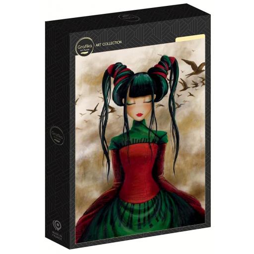 Puzzle Arte Oriental 1000 Piezas GRAFIKA F-32565 LOS CUERVOS , de Misstigri [1]