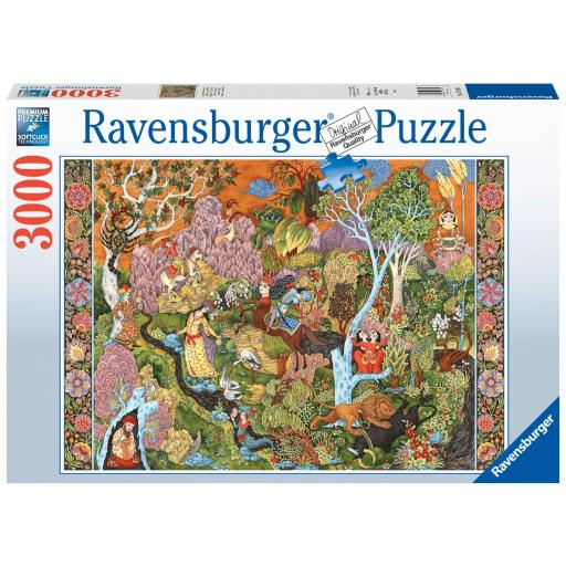 Puzzle 3000 Piezas Ravensburger 17135 EL JARDIN DE LOS SIGNOS SOLARES [1]