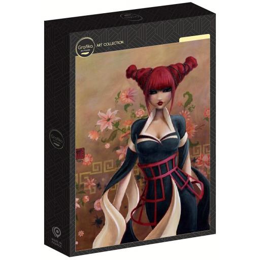 Puzzle Arte Oriental 1000 Piezas GRAFIKA F-32566 VIUDA NEGRA , de Misstigri [1]