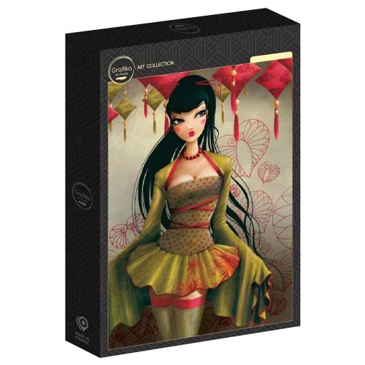 Puzzle Arte Oriental 1000 Piezas GRAFIKA F-32575 MISS MIDORI , de Misstigri [1]