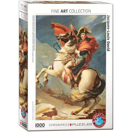 Puzzle de Arte 1000 Piezas Eurographics 6000-5889 NAPOLEON CRUZANDO LOS ALPES , de Jacques-Louis David [1]