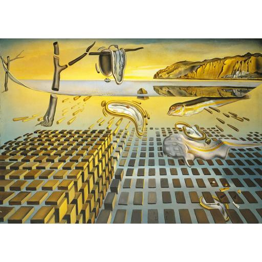 Puzzle de Arte 1000 Piezas Bluebird 60111 LA DESINTEGRACION DE LA PERSISTENCIA DE LA MEMORIA , de Salvador Dali