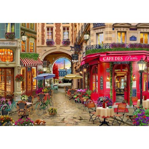 Puzzle 1000 Piezas Bluebird 90686 CAFE DE PARIS , de David Maclean