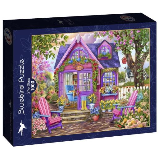 Puzzle 1000 Piezas Bluebird 90598 UN REFUGIO EXCLUSIVO PARA ELLA [1]