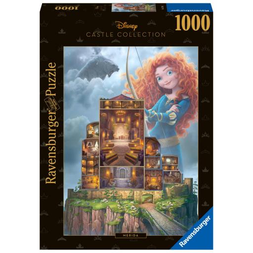 Puzzle 1000 Piezas Ravensburger 17335 MERIDA - Colección Castillos Disney [1]