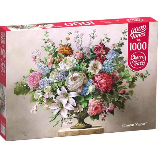 Puzzle 1000 Piezas Cherry Pazzi 30134 RAMO DE FLORES GLAMUROSO [1]