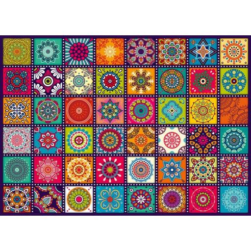 Puzzle Collage 1000 Piezas Cherry Pazzi 30677 CUADRADOS ORNAMENTALES