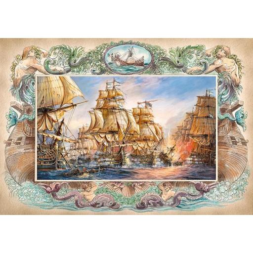 Puzzle de Barcos 2000 Piezas Cherry Pazzi 50026 BATALLA NAVAL [0]