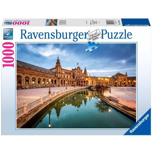 Puzzle 1000 Piezas Ravensburger 17616 PLAZA DE ESPAÑA , SEVILLA [1]