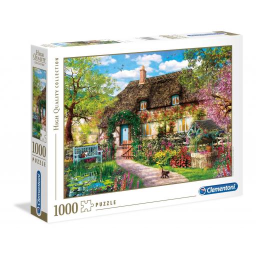 Puzzle de Casas, Chalets y Cabañas 1000 Piezas Clementoni 39520 THE OLD COTTAGE [1]