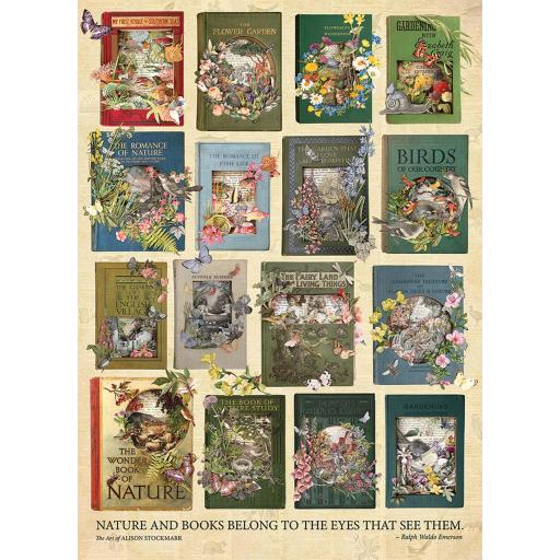 Puzzle Collage 1000 Piezas Cobble Hill 40197 LA NATURALEZA DE LOS LIBROS