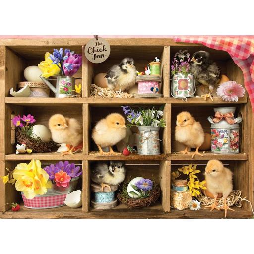 Puzzle 1000 Piezas Cobble Hill 40263 POSADA PARA POLLITOS