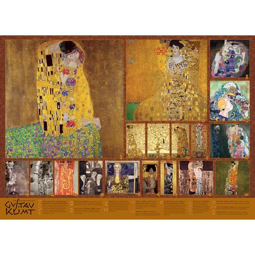 Puzzle Collage de Arte 1000 Piezas Cobble Hill 80359 LA EDAD DE ORO DE KLIMT