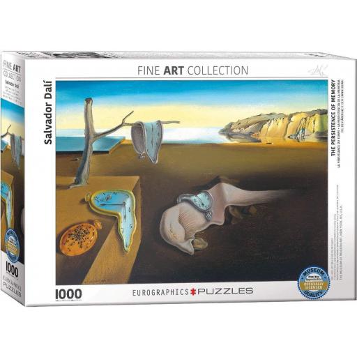 Puzzle de Arte LA PERSISTENCIA DE LA MEMORIA  de SALVADOR DALI 1000 Piezas Eurographics 6000-0845 [1]