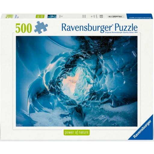 Puzzle 500 Piezas Ravensburger 12000778 EL OJO DEL GLACIAR - Colección Power of Nature [1]