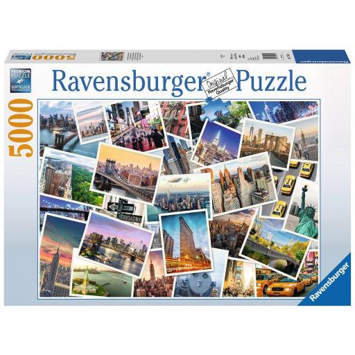 Puzzle de New York 5000 Piezas Ravensburger 17433 NUEVA YORK , LA CIUDAD QUE NUNCA DUERME [1]