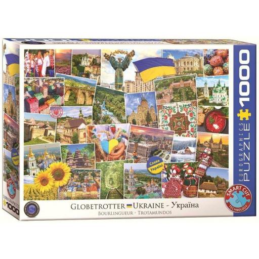 Puzzle de Viajes por el Mundo 1000 Piezas EuroGraphics 6000-5753 UCRANIA , Colección Trotamundos [1]