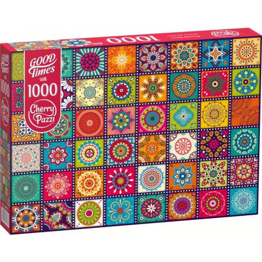 Puzzle Collage 1000 Piezas Cherry Pazzi 30677 CUADRADOS ORNAMENTALES [1]