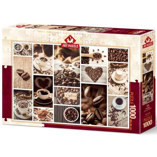 Puzzle Collage 1000 Piezas ART PUZZLE 5233 GRANOS DE CAFE [1]