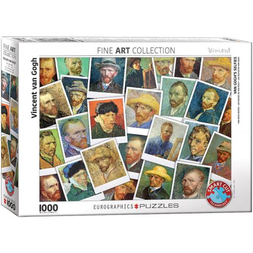 Puzzle Collage de Arte 1000 Piezas EuroGraphics 6000-5308 LOS SELFIES DE VINCENT VAN GOGH  [1]