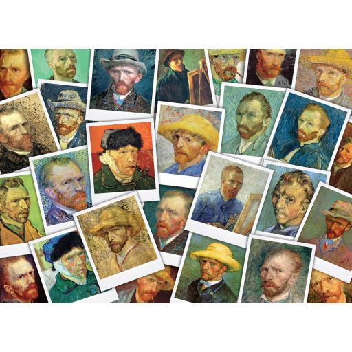 Puzzle Collage de Arte 1000 Piezas EuroGraphics 6000-5308 LOS SELFIES DE VINCENT VAN GOGH 