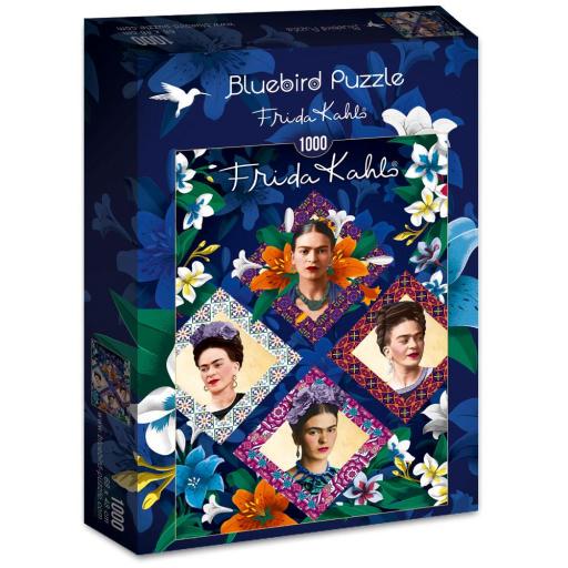 Puzzle Collage de Famosos 1000 Piezas Bluebird 70490 FRIDA KAHLO [1]