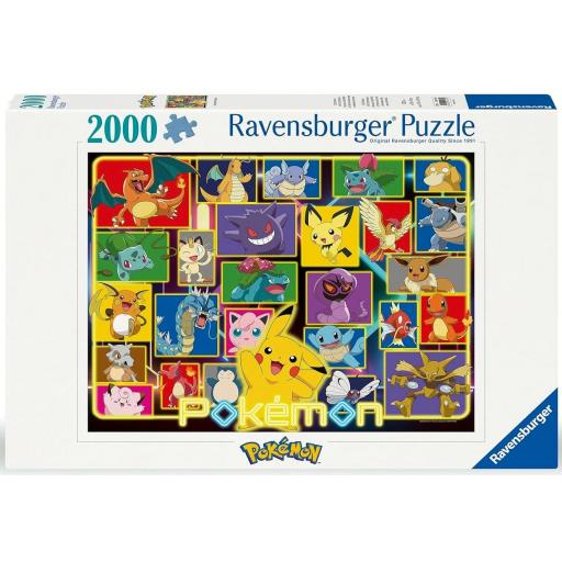 Puzzle 2000 Piezas Ravensburger 12001130 POKEMON LUMINOSO [1]