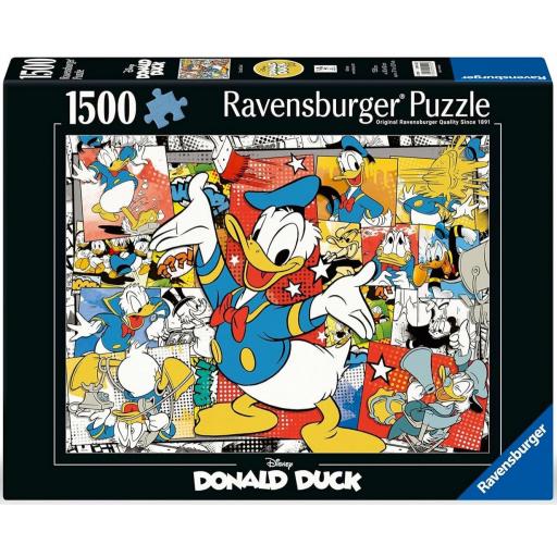 Puzzle Walt Disney 1500 Piezas Ravensburger 12001220 PATO DONALD [1]