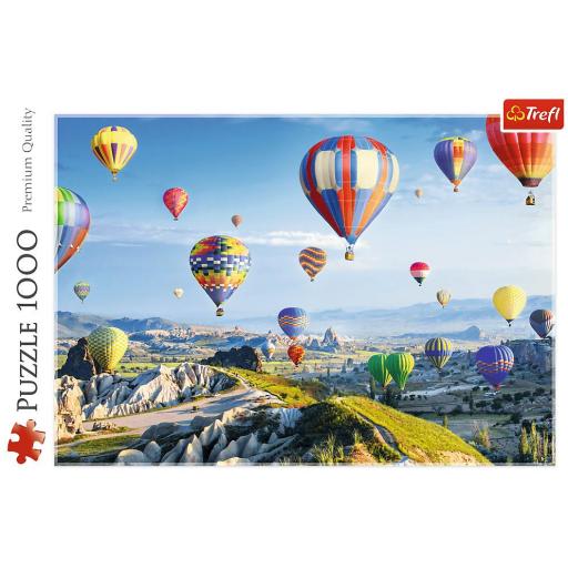 Puzzle de Paisajes con Globos Aerostaticos 1000 Piezas Trefl 10613 VISTA DE LA CAPPADOCIA , TURQUIA [1]