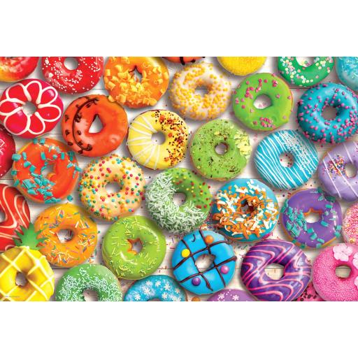 Puzzle en Cajas Metalicas 550 Piezas EuroGraphics 8551-5782 LATA DONUT ARCOIRIS [1]