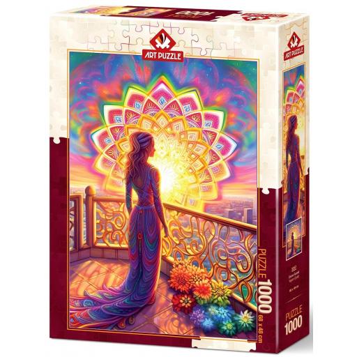 Puzzle Fantasia 1000 Piezas Art Puzzle 5257 ATARDECER DIVINO [1]