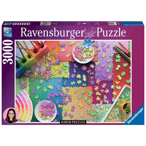 Puzzle 3000 Piezas Ravensburger 17471 EL PUZZLE DENTRO DEL PUZZLE , de KAREN PUZZLES [1]