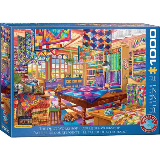 Puzzle 1000 Piezas EuroGraphics 6000-5859 EL TALLER DE ACOLCHADO [1]