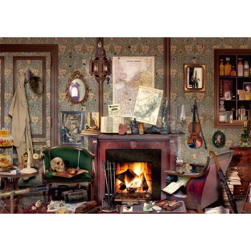 Puzzle 1000 Piezas Coppenrath die Spiegelburg 72604 SHERLOCK HOLMES - 221b BAKER STREET [1]