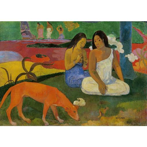 Puzzle de Arte 1000 Piezas Ravensburger 17533 AREAREA (El Perro Rojo) , de Paul Gauguin