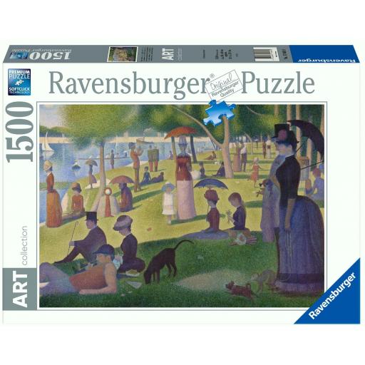 Puzzle 1500 Piezas Ravensburger 17603 TARDE DE DOMINGO EN LA ISLA DE LA GRANDE JATTE , de GEORGES SEURAT  [1]