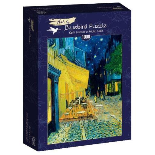 Puzzle TERRAZA DE CAFE POR LA NOCHE de Vincent Van Gogh 1000 Piezas Bluebird 60005 [1]