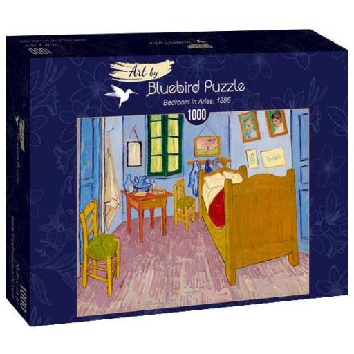 Puzzle del Cuadro EL DORMITORIO EN ARLES de Vincent Van Gogh 1000 Piezas Bluebird 60004 [1]