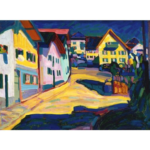 Puzzle de Arte 1000 Piezas DEICO 76755 MURNAU , BURGGRABENSTRASSE , de Wassily Kandinsky [0]