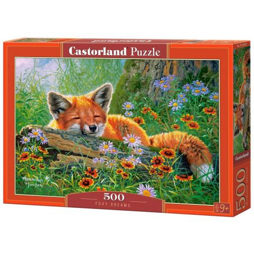 Puzzle de Animales 500 Piezas Castorland 53872 SUEÑOS ASTUTOS [1]