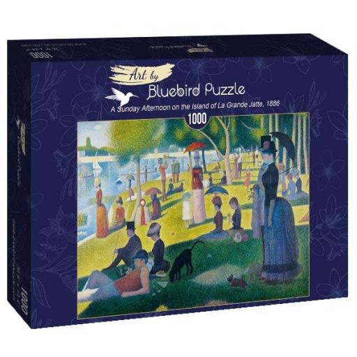 Puzzle de Arte de Museo 1000 Piezas Bluebird 60086 TARDE DE DOMINGO EN LA ISLA DE LA GRANDE JATTE , de GEORGES SEURAT  [1]