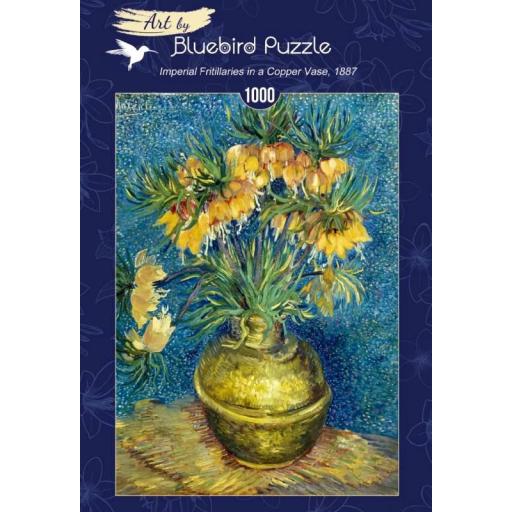 Puzzle de Arte 1000 Piezas Bluebird 60114 CORONA IMPERIAL EN JARRON DE COBRE , de Vincent Van Gogh [1]