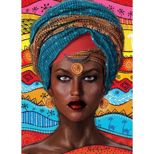 Puzzle de Arte Africano 1000 Piezas EuroGraphics 6000-5620 BELLEZA , de Paul Normand