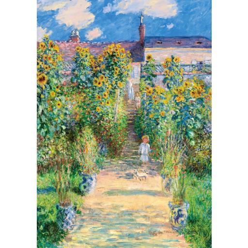 Puzzle de Arte 1000 Piezas Art Puzzle 5251 EL JARDIN DE MONET EN VETHEUIL , de Claude Monet