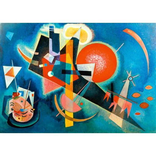 Puzzle Arte Moderno Abstracto 1000 Piezas Bluebird 60021 EN AZUL , de Wassily Kandinsky