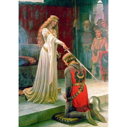 Puzzle de Arte 1000 Piezas Bluebird 60071 LA INVESTIDURA , de Edmund Blair Leighton [0]