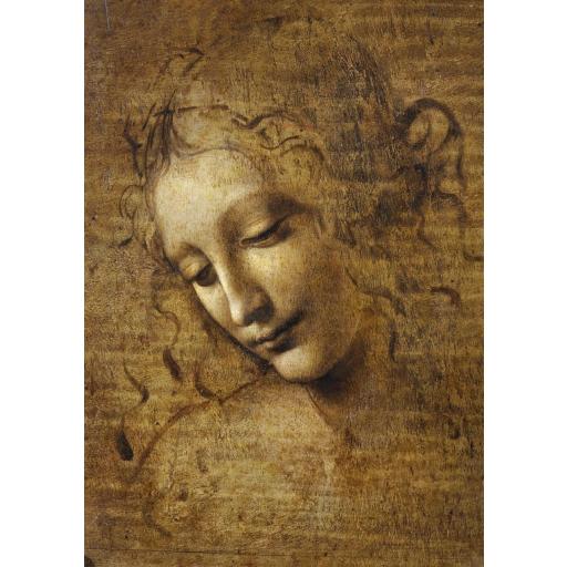 Puzzle de Arte 1000 Piezas Bluebird 60307 LA DESPEINADA , de Leonardo Da Vinci