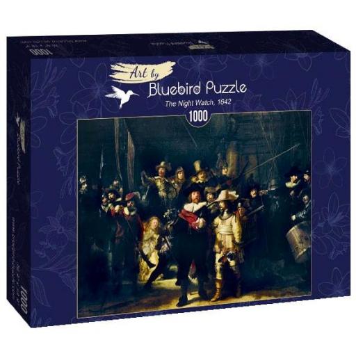 Puzzle del Cuadro LA RONDA DE NOCHE de REMBRANDT 1000 Piezas Bluebird 60078 [1]